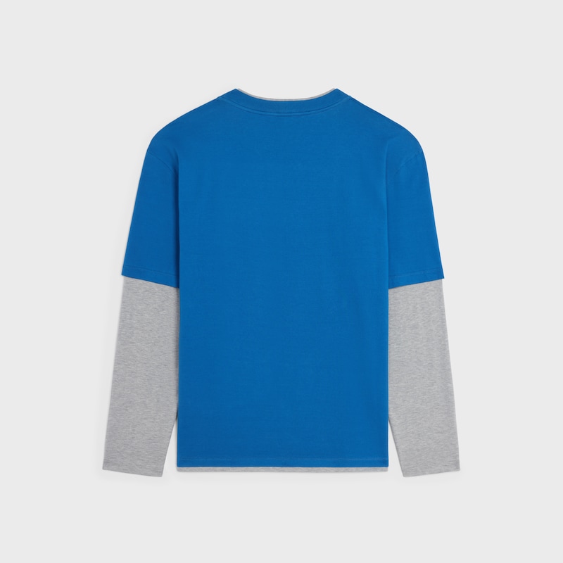 langarm-t-shirt aus baumwolljersey