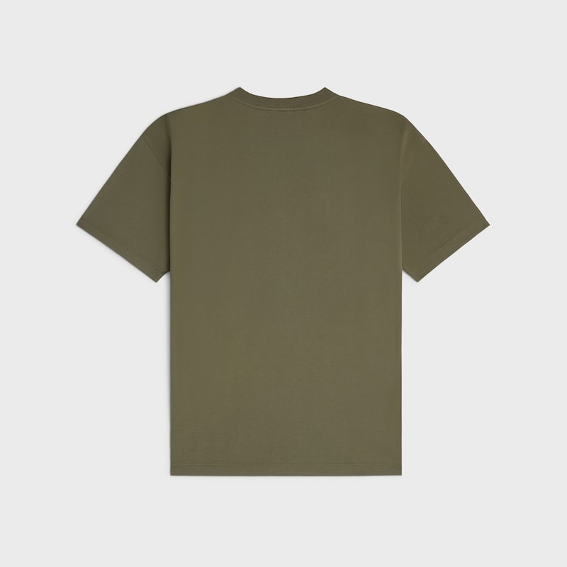 lockeres t-shirt aus baumwolljersey