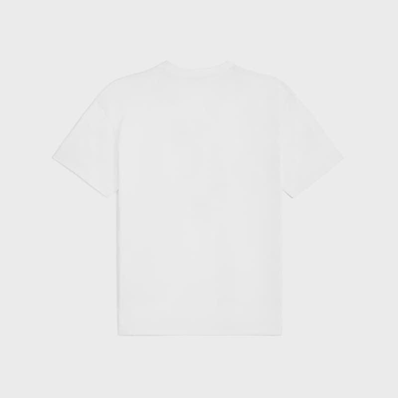 t-shirt aus baumwolljersey