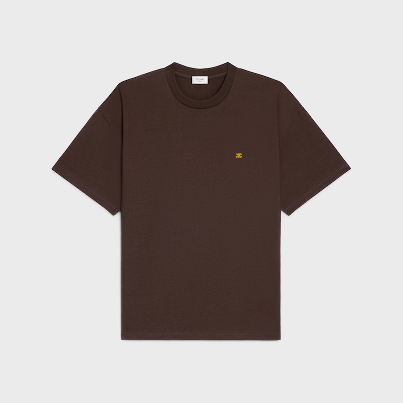 t-shirt aus baumwolljersey