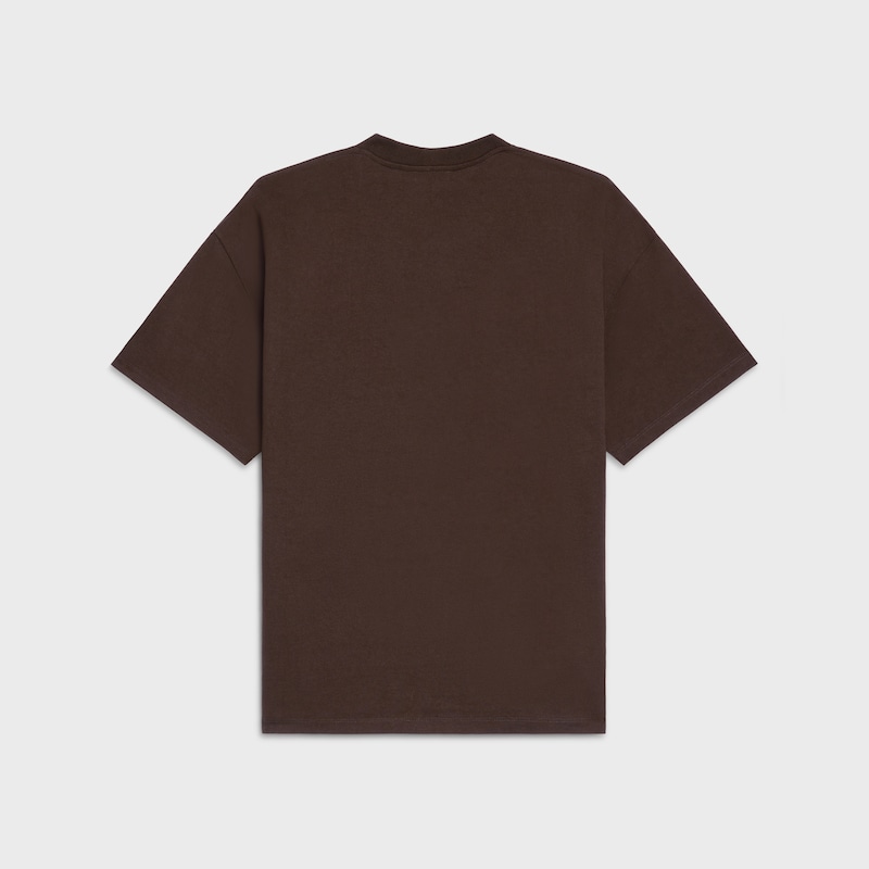 t-shirt aus baumwolljersey