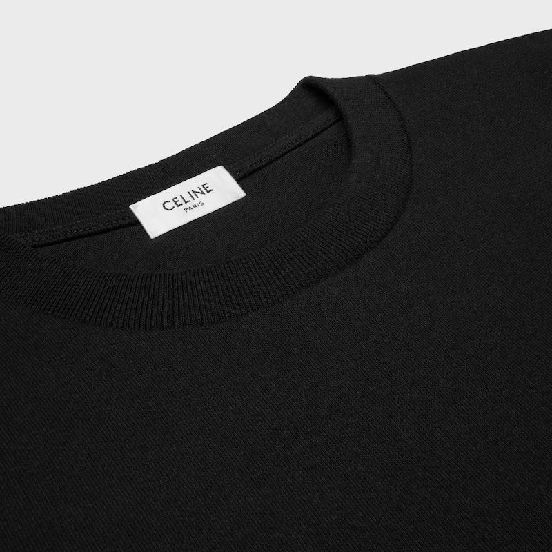 t-shirt aus baumwolljersey