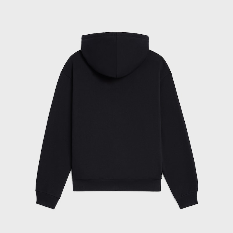 lockerer hoodie aus baumwollfleece
