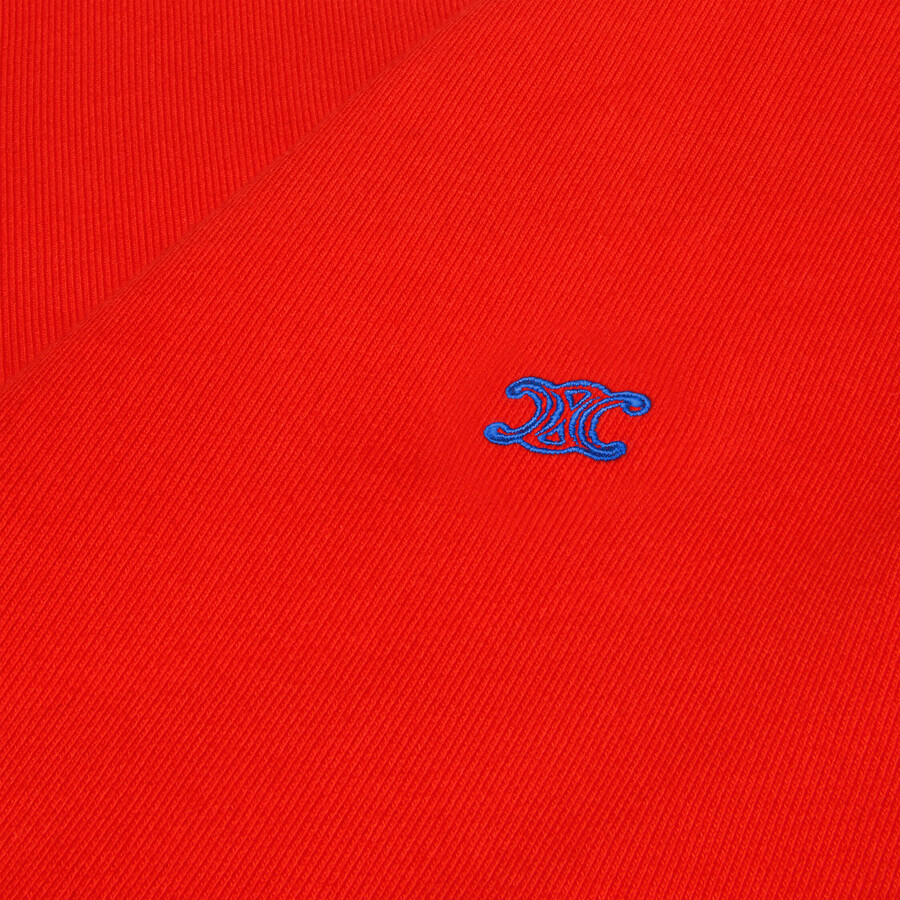 sweatshirt aus baumwollfleece