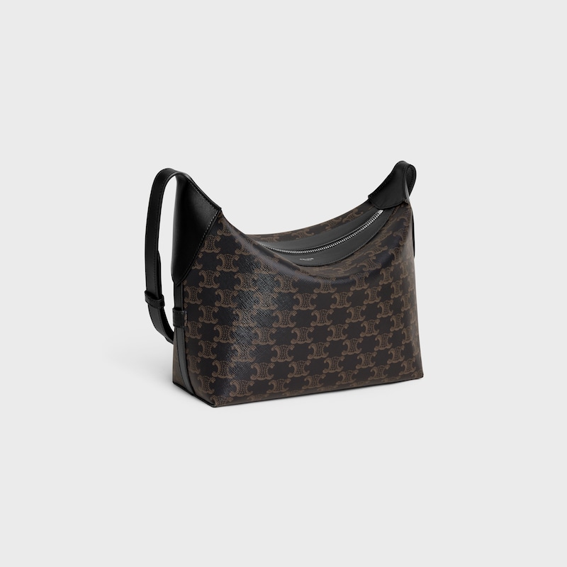 crossbody-tasche harry aus triomphe-canvas und kalbsleder