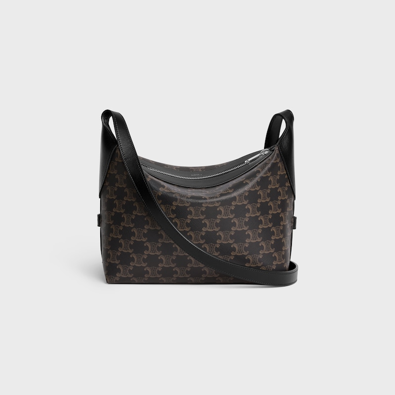 crossbody-tasche harry aus triomphe-canvas und kalbsleder
